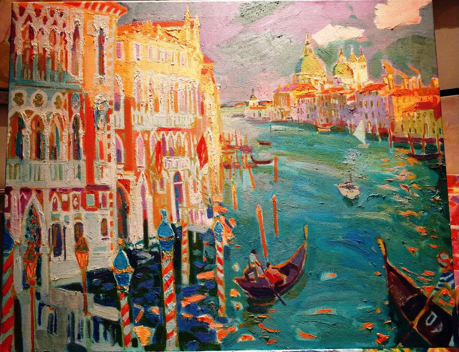 Pintura de Venecia del archivo de Jesús Orejón