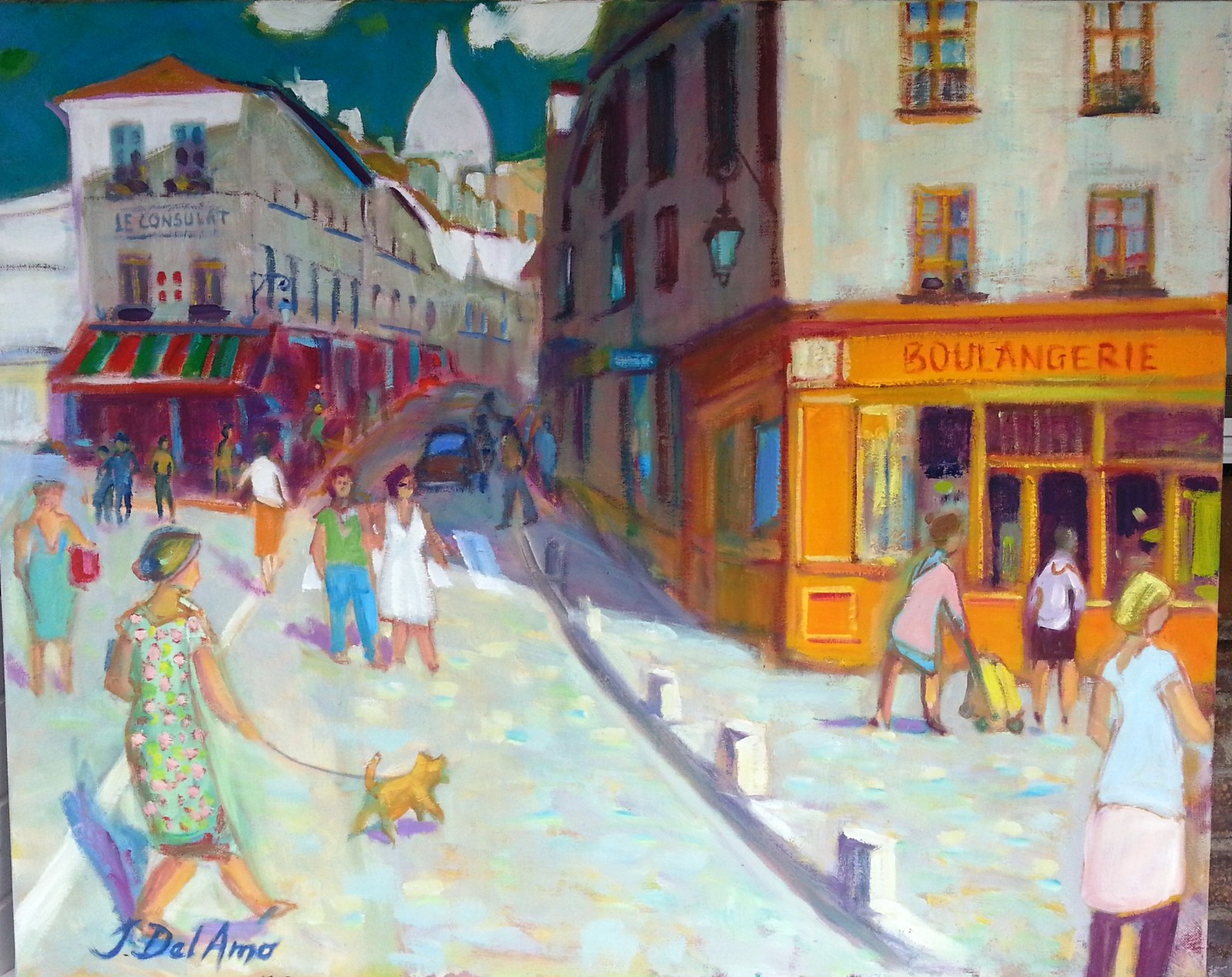 Pintura del archivo identificada como París, Le Consulat